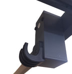 Pohjola Garden Seinään Kiinnitettävä Pergola / Terassikatos 300x260x220cm, Harmaa