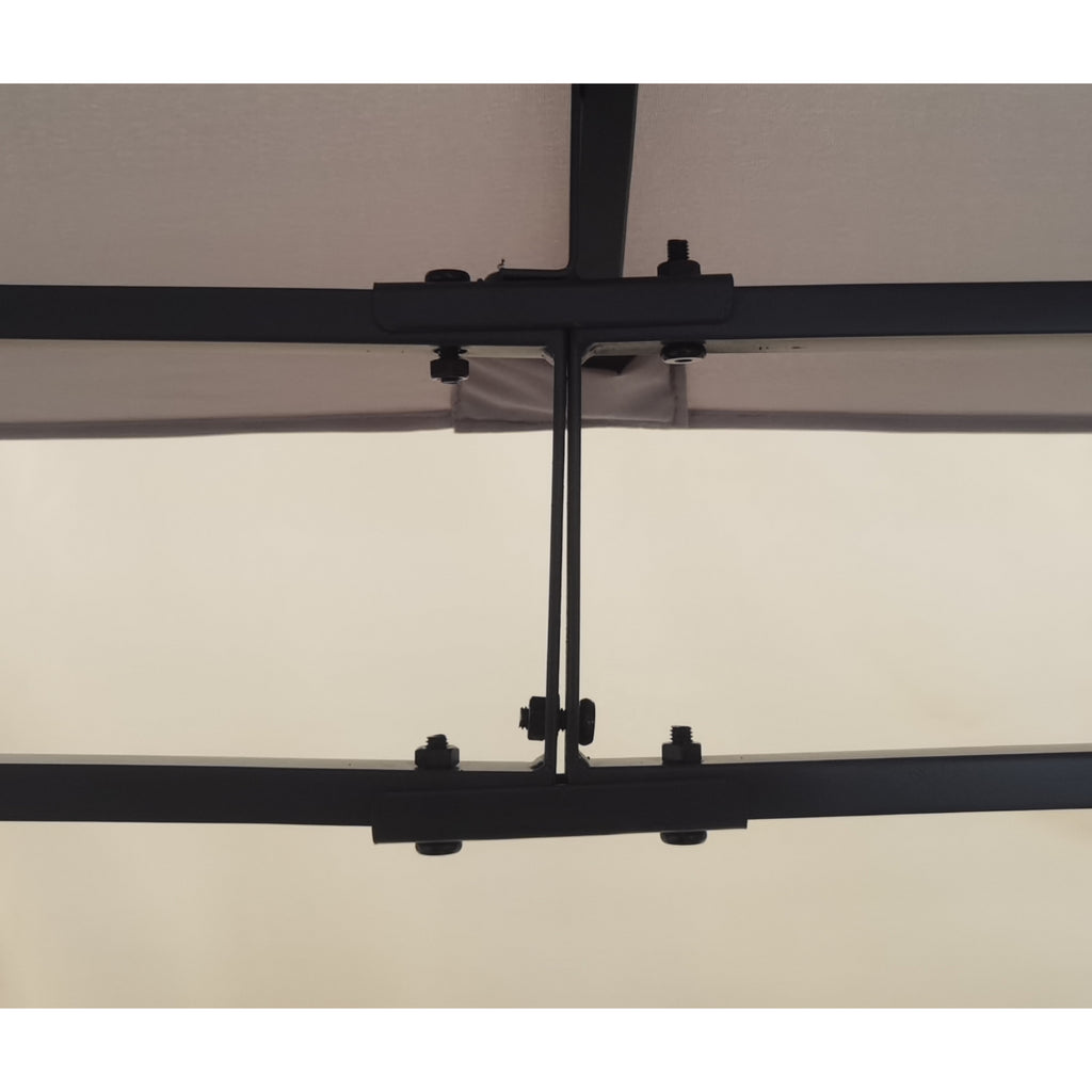 Pohjola Garden PATIO Paviljonki / Terassikatos 3x3m, Harmaa