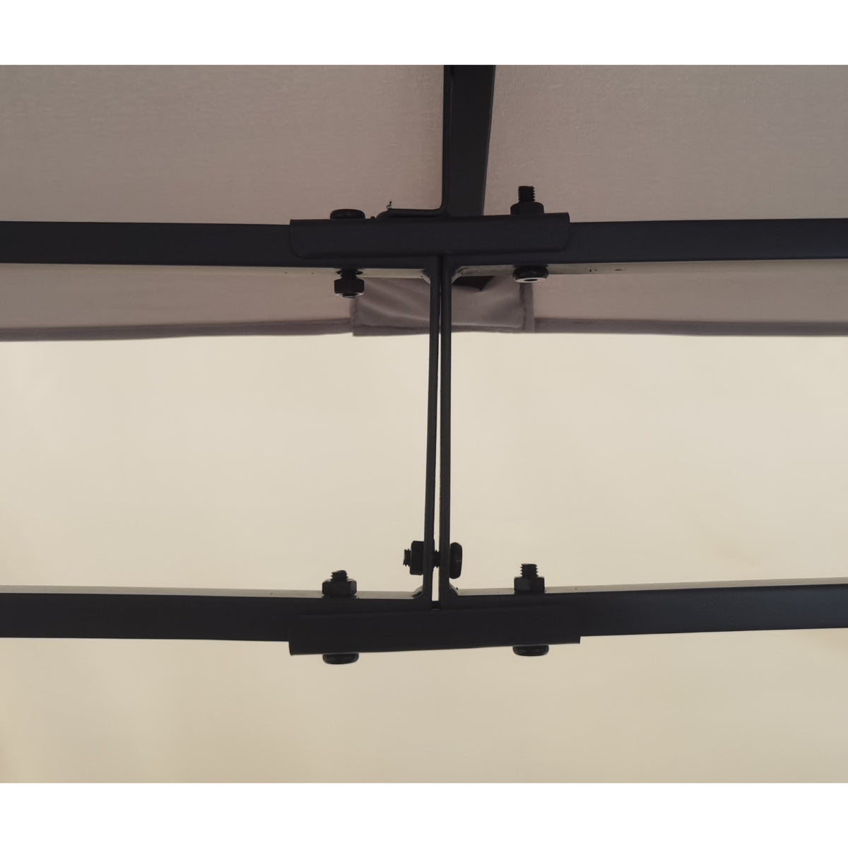 Pohjola Garden PATIO Paviljonki / Terassikatos 3x3m, Harmaa