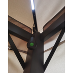 Pohjola Garden LED Puutarhapaviljonki 3x3m, Beige