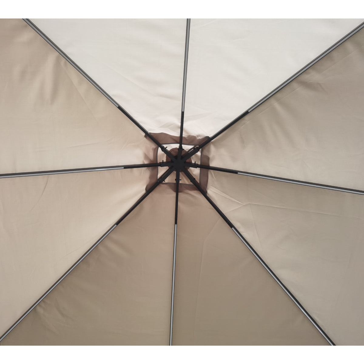 Pohjola Garden LED Puutarhapaviljonki 3x3m, Beige