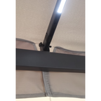 Pohjola Garden LED Puutarhapaviljonki 3x3m, Beige