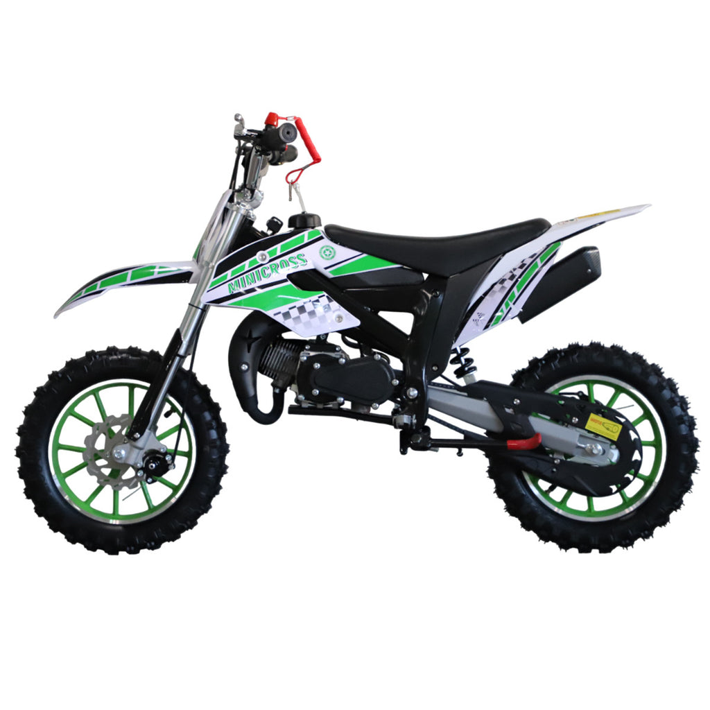 OUTLET! POHJOLA MOTORS Minikrossi 49cc, vihreä