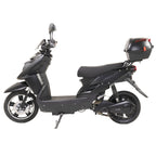 Kontio Motors e-Scooter 2.0 600W, 1.0kWh Lyijyakulla, Musta