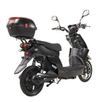 Kontio Motors e-Scooter 2.0 600W, 1.0kWh Lyijyakulla, Musta