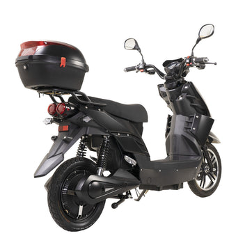 Kontio Motors e-Scooter 2.0 600W, 1.0kWh Lyijyakulla, Musta