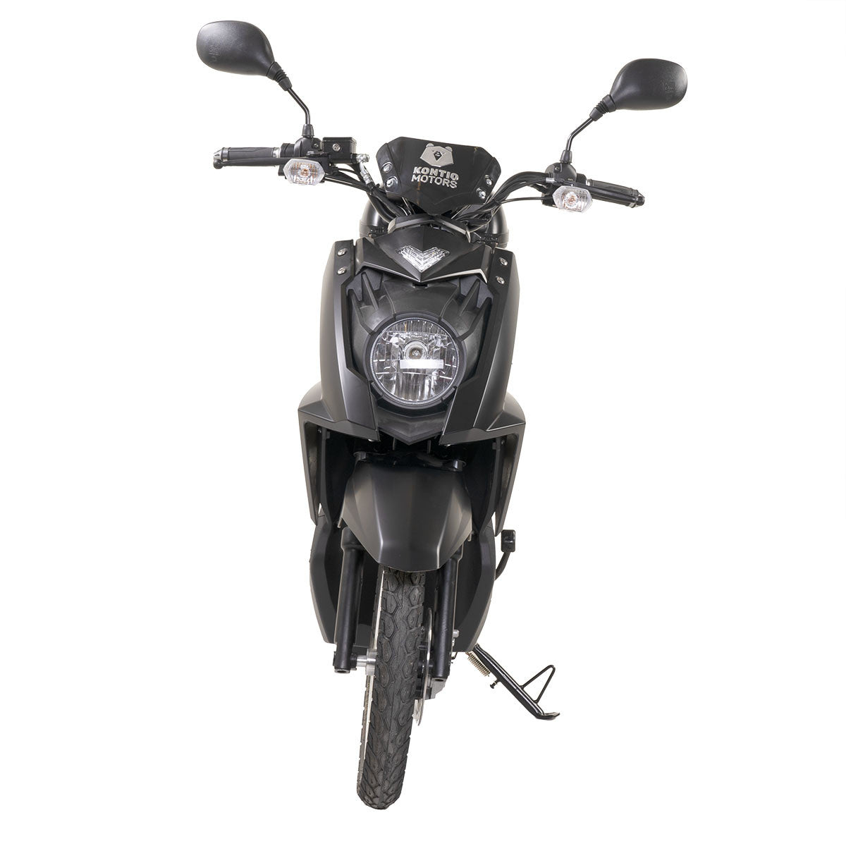Kontio Motors e-Scooter 2.0 600W, 1.4kWh litium akku ja 3A Laturi, Musta