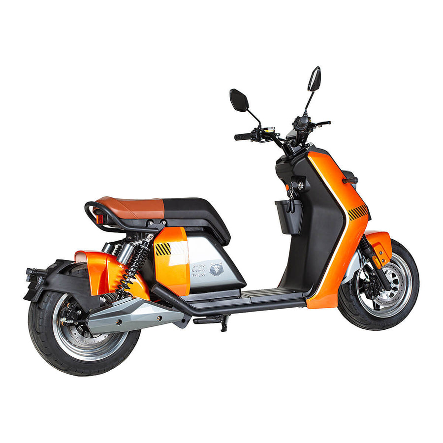 Kruiser Forte Sähköskootteri 45 km/h Oranssi Grafiitti, 1.2, 1.8 tai 2.4kWh akulla