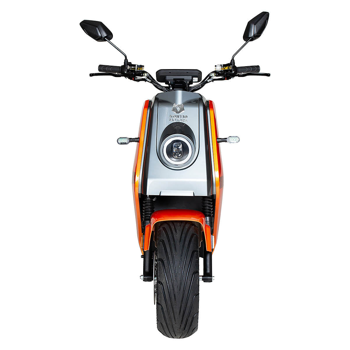 Kruiser Forte Sähköskootteri 45 km/h Oranssi Grafiitti, 1.2, 1.8 tai 2.4kWh akulla