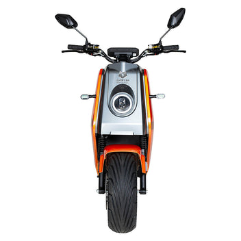 Kruiser Forte Sähköskootteri 45 km/h Oranssi Grafiitti, 1.2, 1.8 tai 2.4kWh akulla