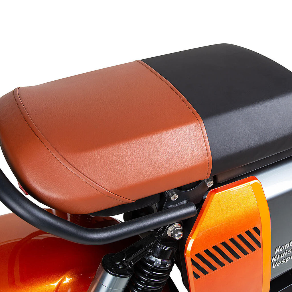 Kruiser Forte Sähkömopo 45km/h Oranssi Grafiitti, 1.2, 1.8 tai 2.4kWh akulla