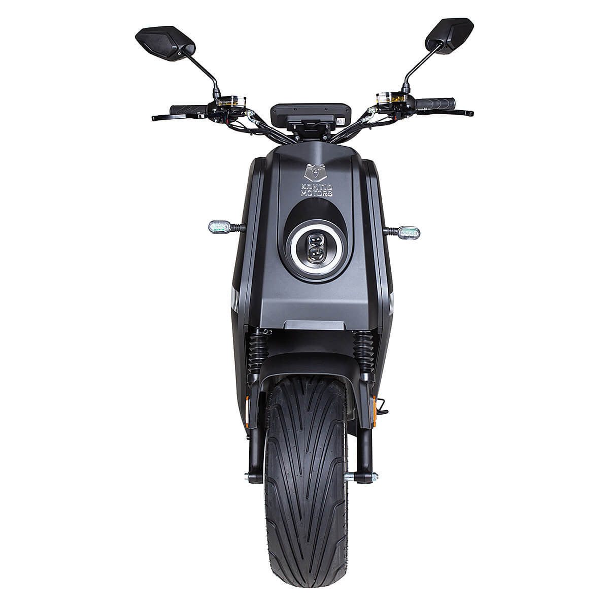 Kruiser Forte mopo 45km/h Musta Grafiitti 1,8 kWh akulla