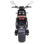 Kruiser Forte mopo 45km/h Musta Grafiitti 1,8 kWh akulla