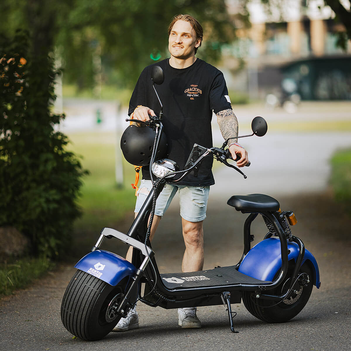 Kontio Kruiser Premium Pack 1000W 0,7kWh akku, Sininen