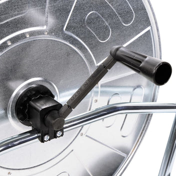 Slangvagn 80 m 3/4" slang stål