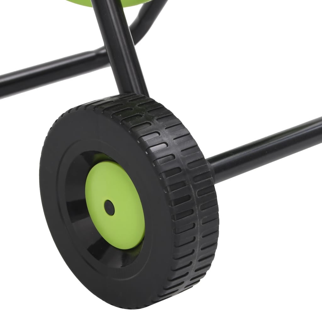Slangvagn grön med 30 m slang PVC