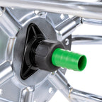 Letkukelakärry 80 m 3/4" letkulle teräs