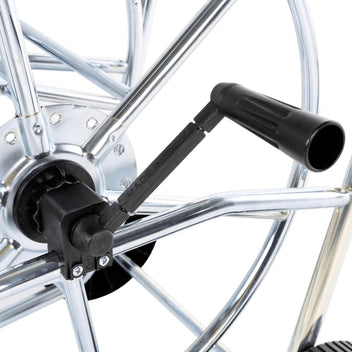 Slangvagn 80 m 3/4" slang stål
