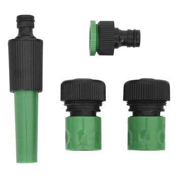 Slangvagn med grönt slangkopplingsset 0,75" 30 m PVC