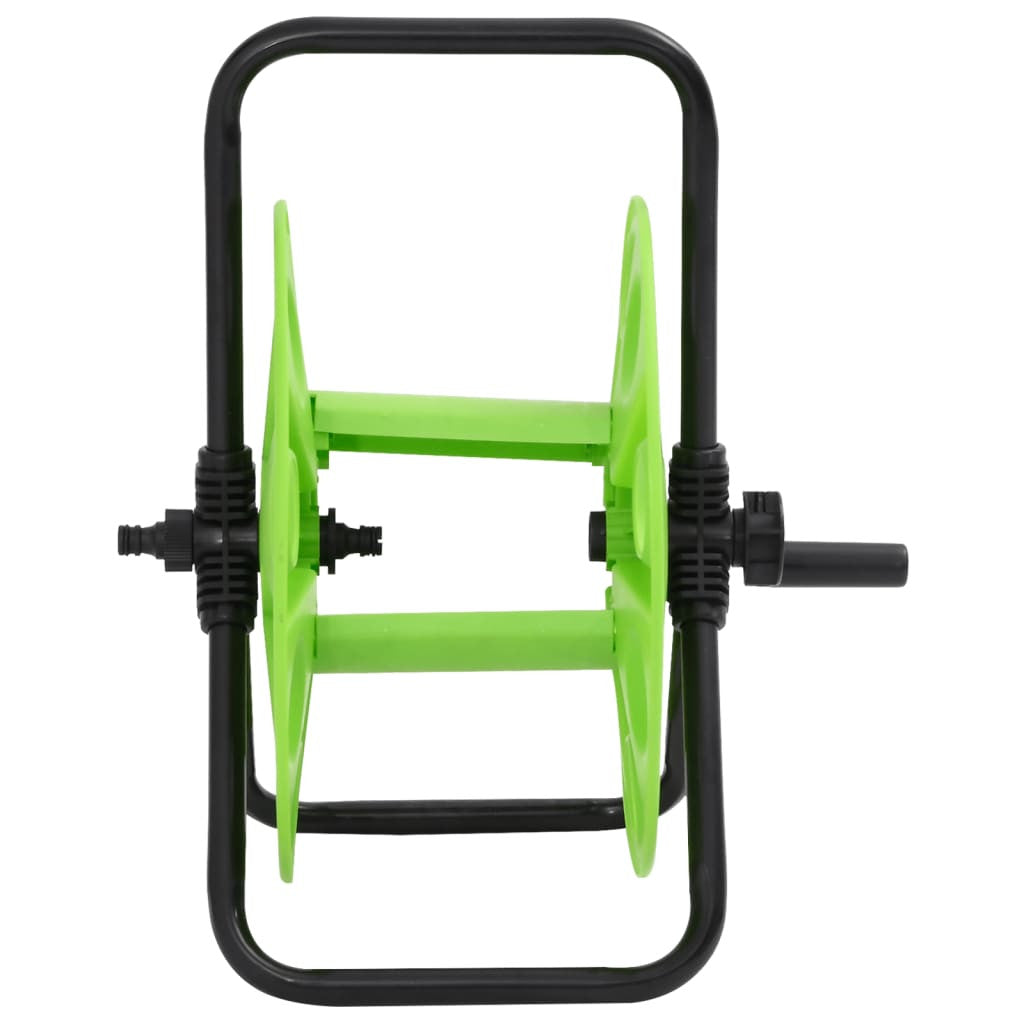 Fristående slangvinda, grön, 45 m, för 1/2" slang, stål