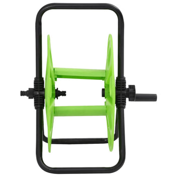 Fristående slangvinda, grön, 45 m, för 1/2" slang, stål