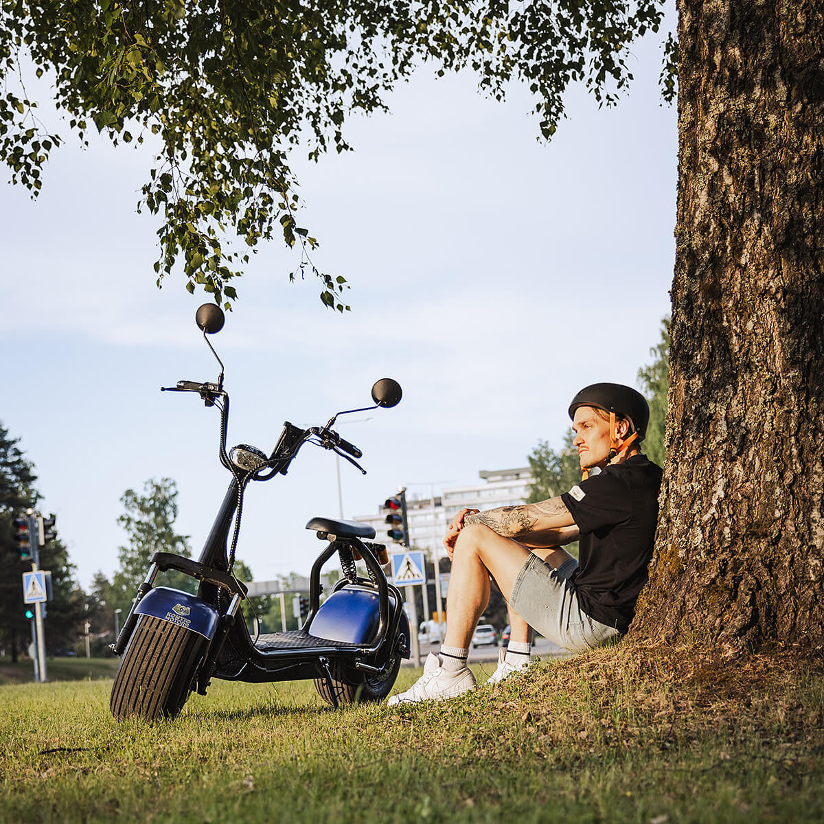 Kontio Kruiser Premium Pack 1000W, Suurempi 1,2kWh akku, Sininen