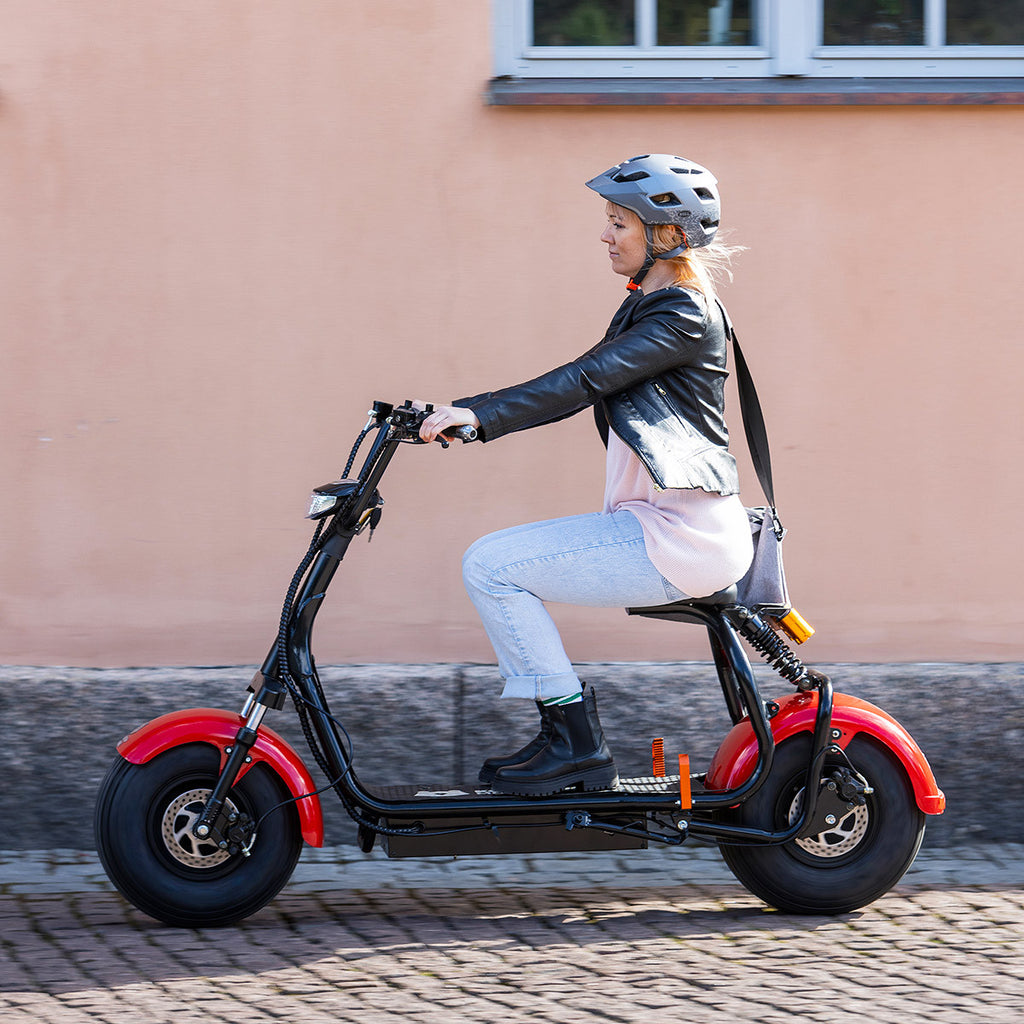 Kontio Kruiser Premium Pack 1000W, Suurempi 1,2kWh akku, Punainen