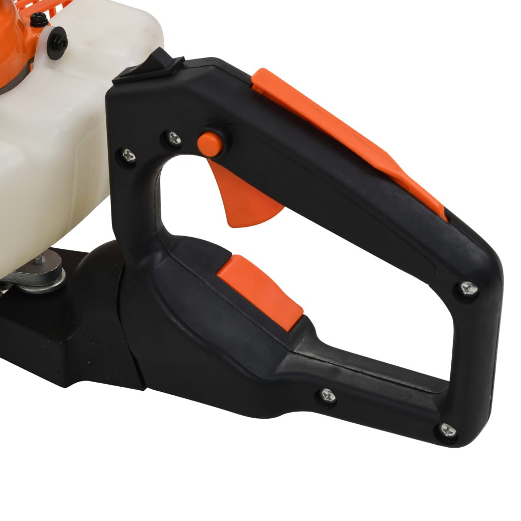 Bensindriven häcksax 722 mm orange och svart