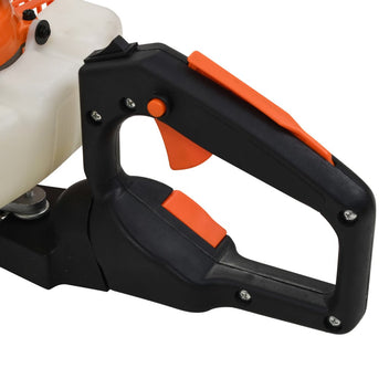 Bensindriven häcksax 722 mm orange och svart