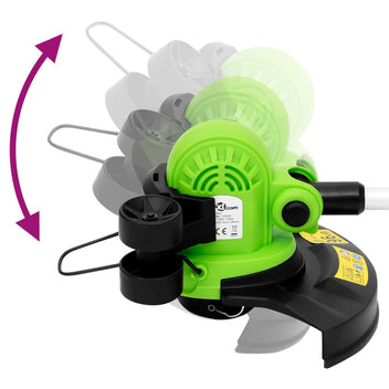 Teleskopisk elektrisk grästrimmer 29 cm 550 W