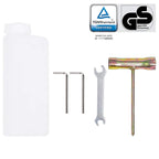 Polttomoottorinen lehtipuhallin reppumalli 900 m³/h 42,7 cc