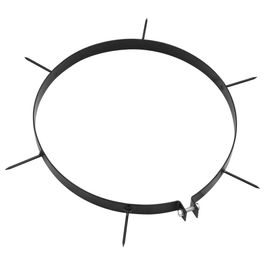 Gräsmattsluftare med spikar, 5 st, Ø 30 cm, järn