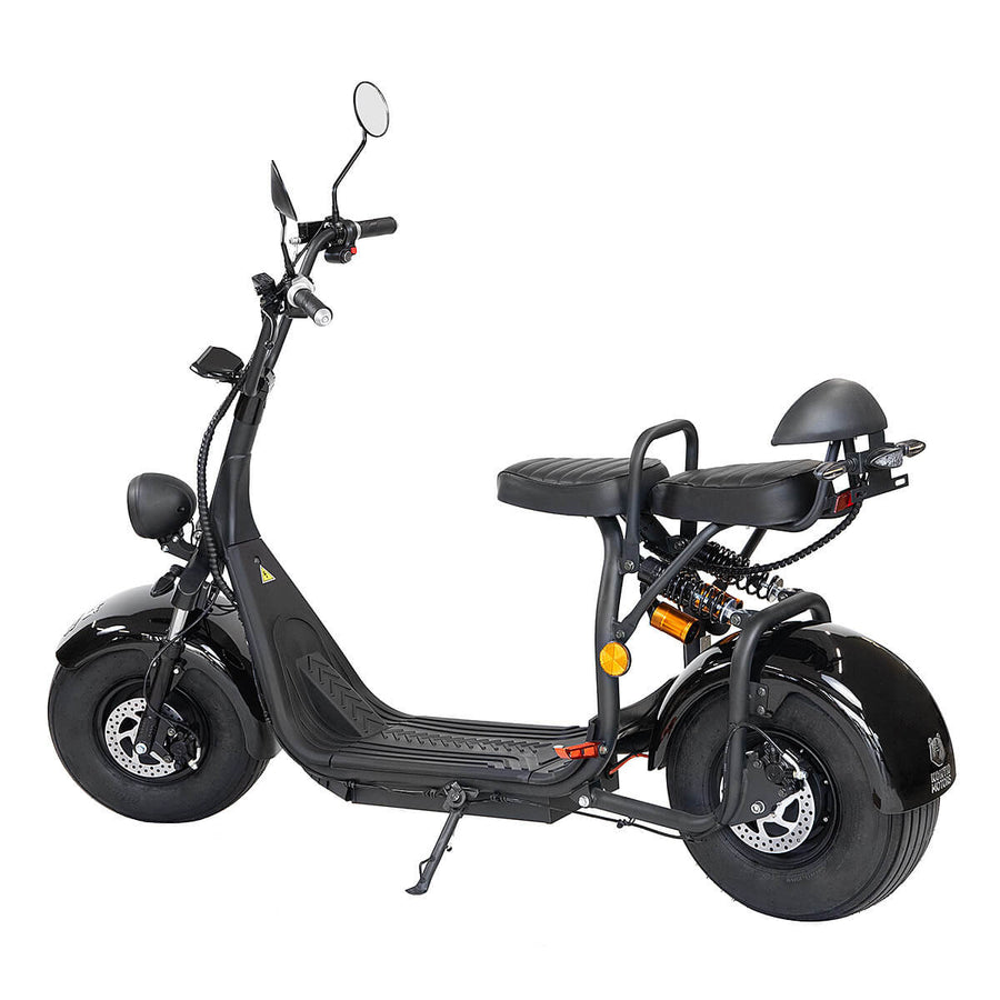 Kontio Motors Kruiser Salvatore 1000W, 0,7 kWh batteri, svart