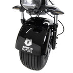 Kontio Motors Kruiser Salvatore 1000W, 0,7 kWh batteri, svart