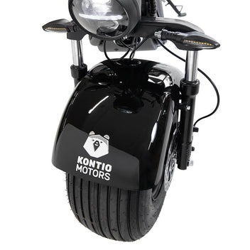 Kontio Motors Kruiser Salvatore 1000W, 0,7 kWh batteri, svart