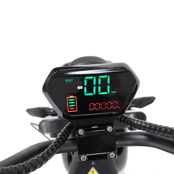 Kontio Motors Kruiser Salvatore 1000W, 0,7 kWh batteri, svart