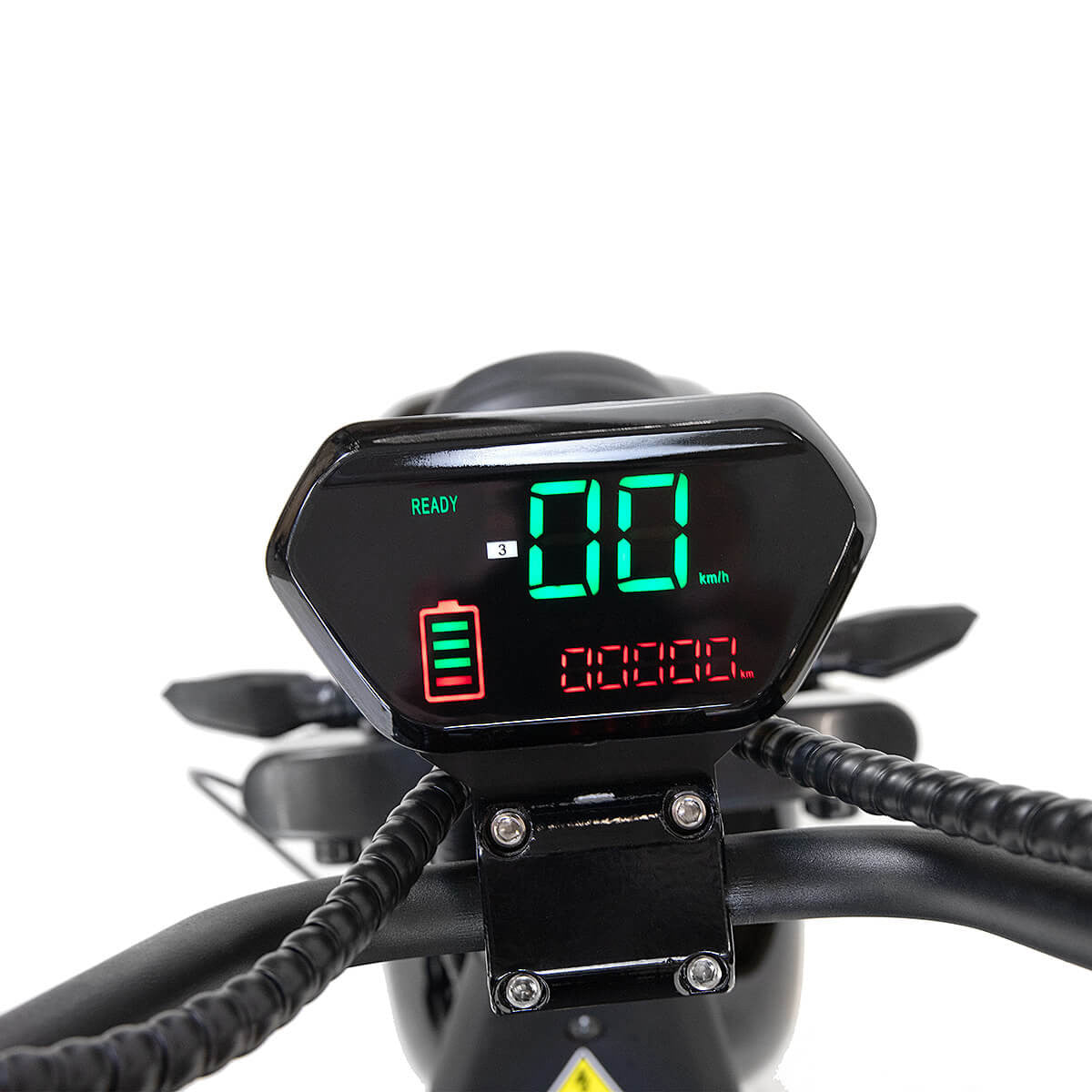 Kontio Motors Kruiser Salvatore 1000W, 0,7 kWh akulla, Musta