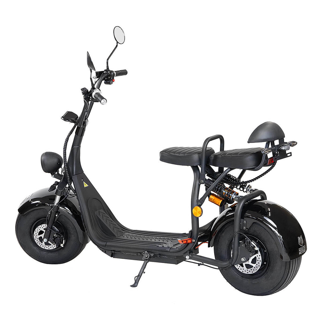 Kontio Motors Kruiser Salvatore 1000W, Suurempi 1,2kWh akku, Musta