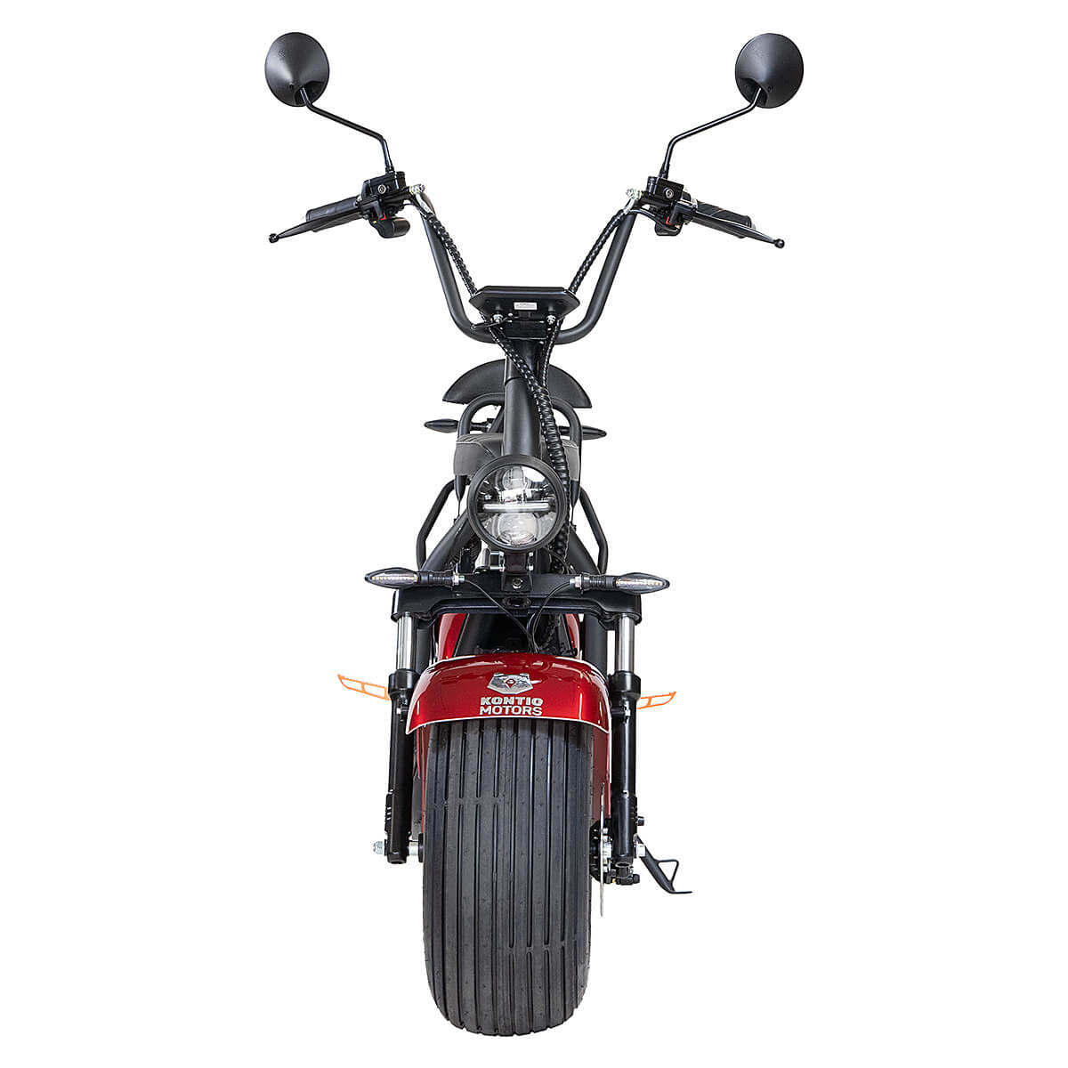 Kontio Motors Kruiser Salvatore 1000W, 0,7 kWh akulla, Metallic Red