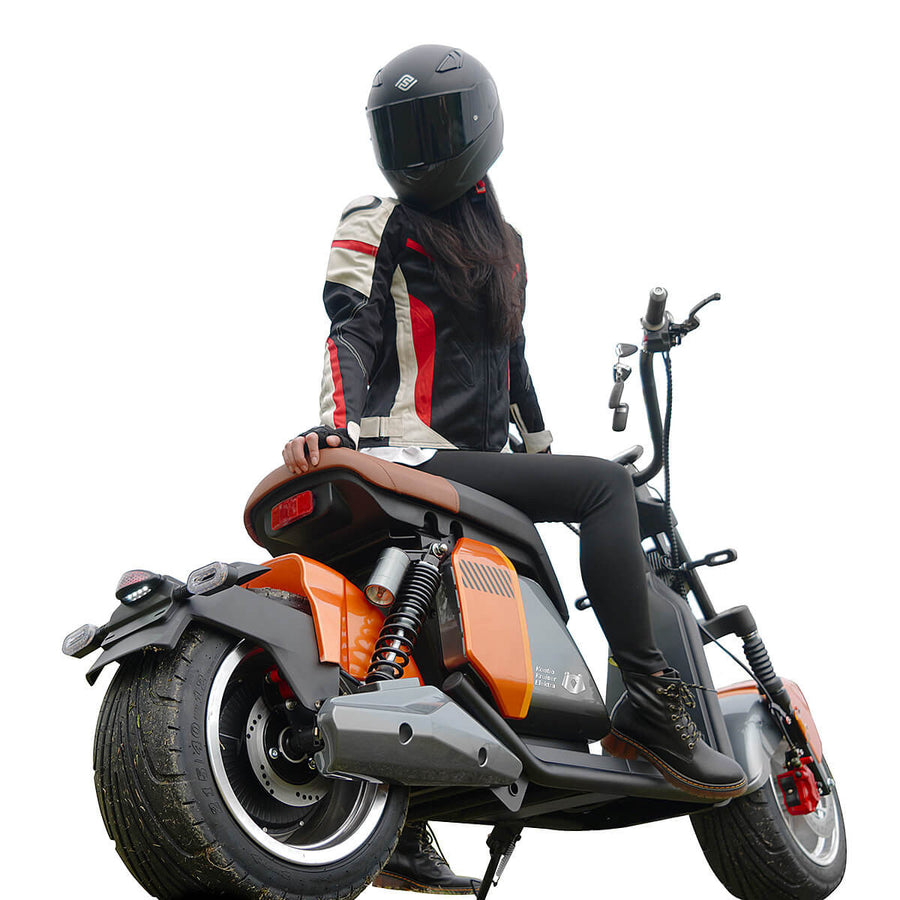 Kontio Kruiser Elektra 1000W, 1,8kWh akulla, Oranssi Grafiitti