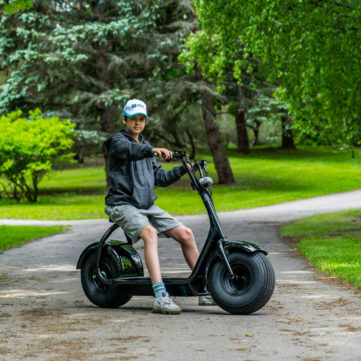 Kontio Kruiser 1000W, Suurempi 1,2kWh akku, Musta