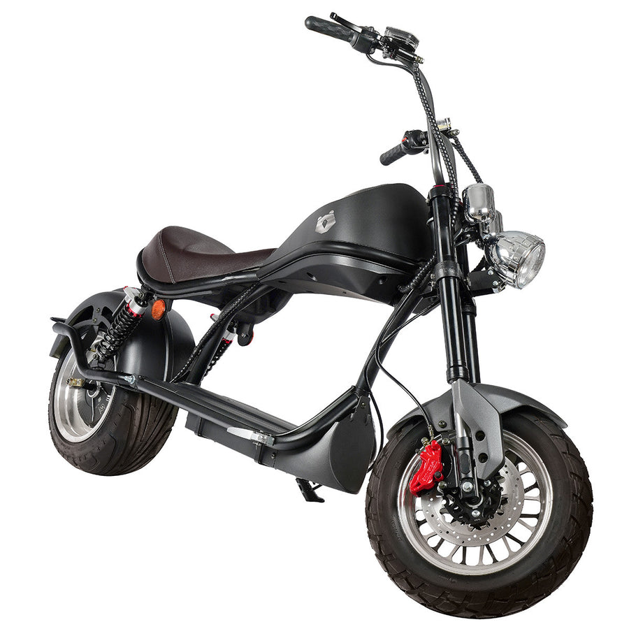 Kontio Kruiser Heritage 1000W, Suurempi 1,2kWh Lithium Akku, Musta