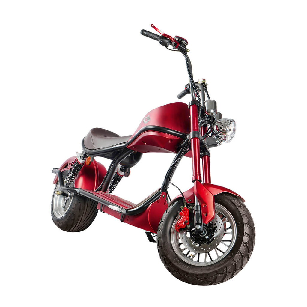 Kontio Kruiser Heritage 1000W, 0,7kWh Lithium Akku, Punainen