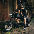 Kontio Kruiser Heritage 1000W, Suurempi 1,2kWh Lithium Akku, Musta