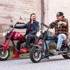 Kontio Kruiser Heritage 1000W, Suurempi 1,2kWh Lithium Akku, Punainen