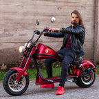 Kontio Kruiser Heritage 1000W, 0,7kWh Lithium Akku, Punainen