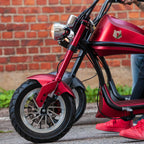 Kontio Kruiser Heritage 1000W, 0,7kWh Lithium Akku, Punainen