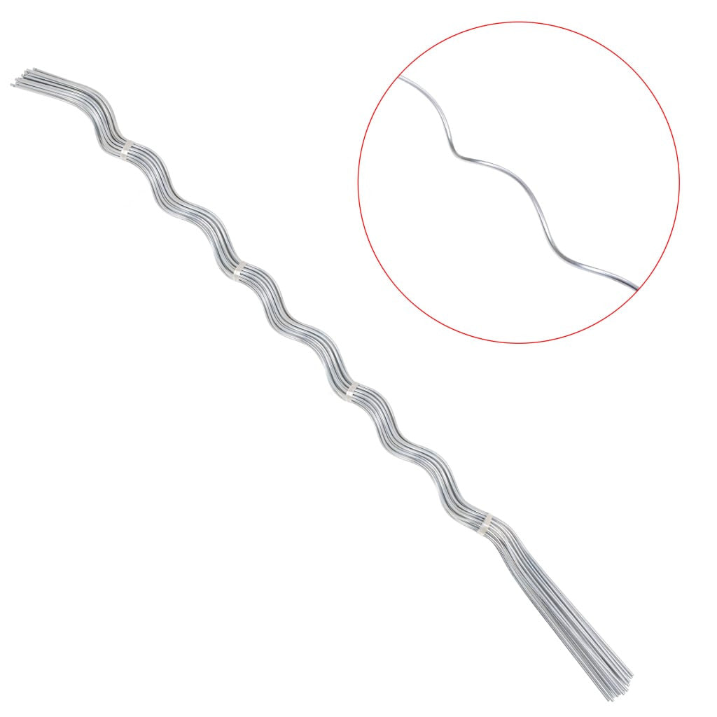 Kasvituet 20 kpl spiraali 170 cm Galvanoitu teräs