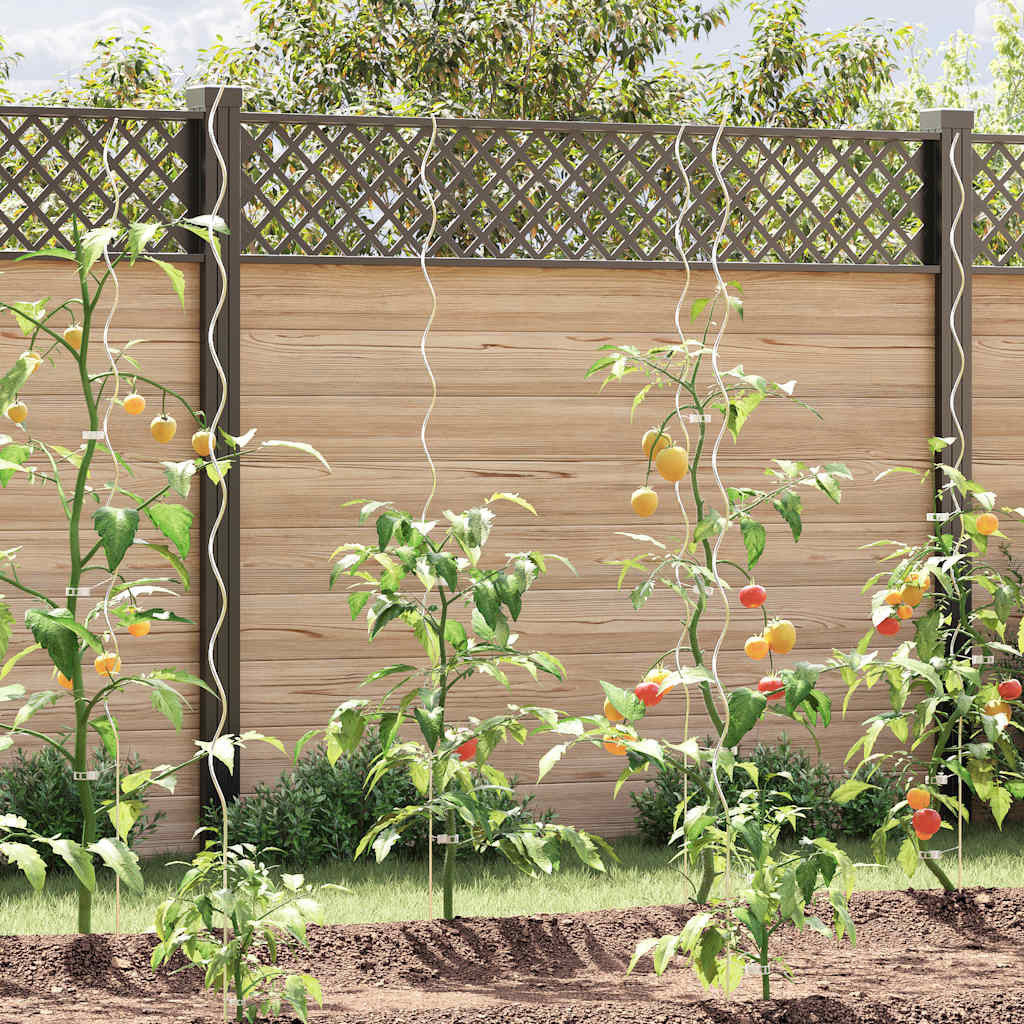 Kasvituet 20 kpl spiraali 170 cm Galvanoitu teräs