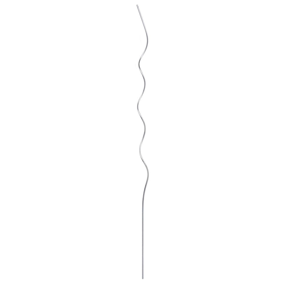 Växtstöd, 5 st, spiral, 110 cm, galvaniserat stål